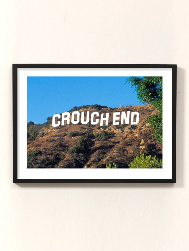 'Crouchendwood' A2 Giclée Print