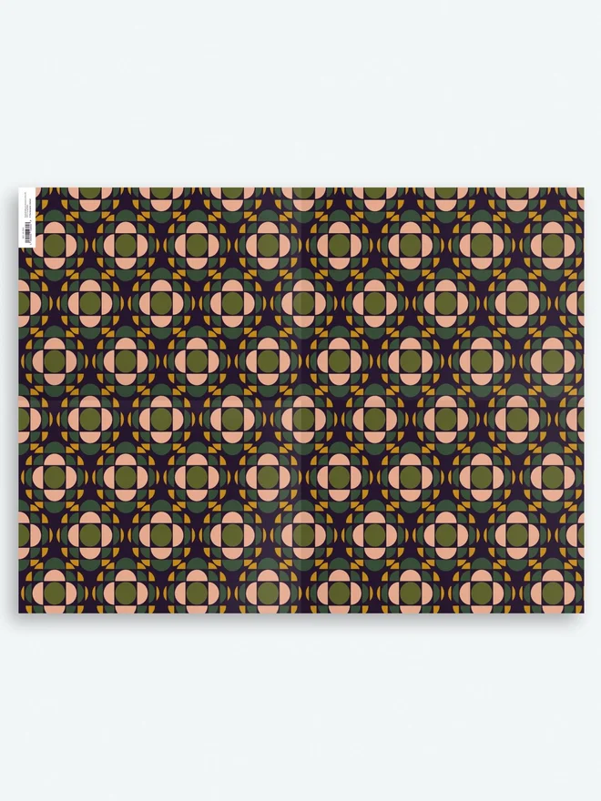 Storigraphic 70s Christmas Wrapping Paper