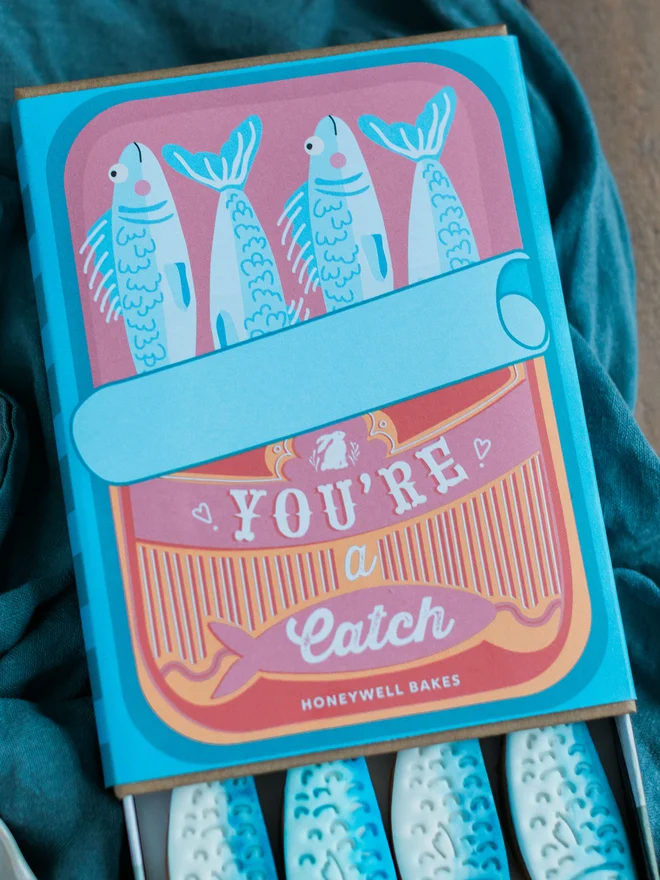 You're A Catch Biscuit Gift