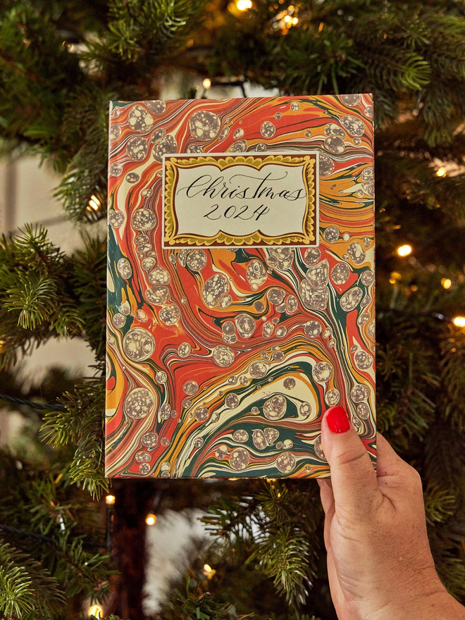 Christmas planning notebook