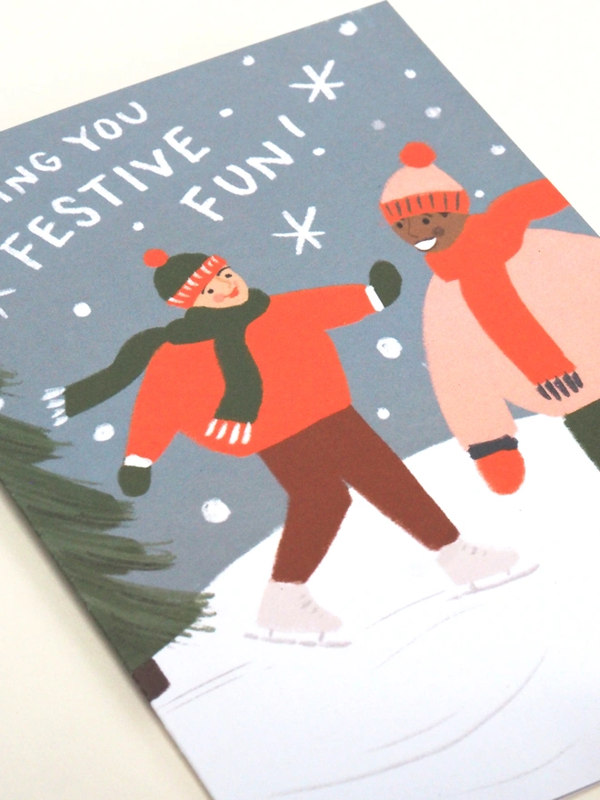 festive fun christmas card pack