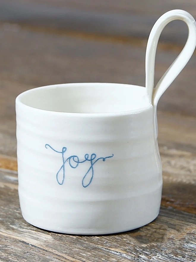 'Joy' Candle Holder