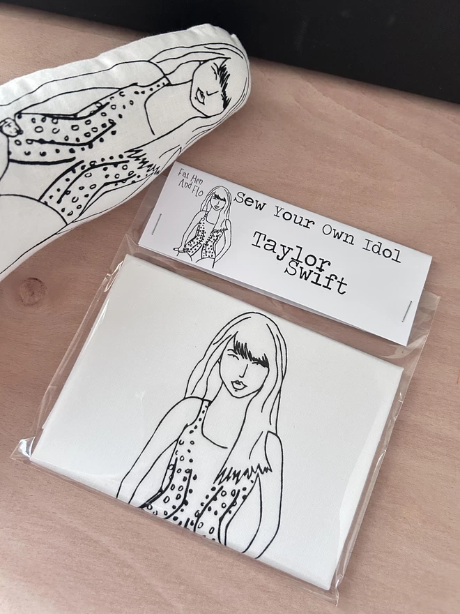 Craft kit featuring Taylor Swift