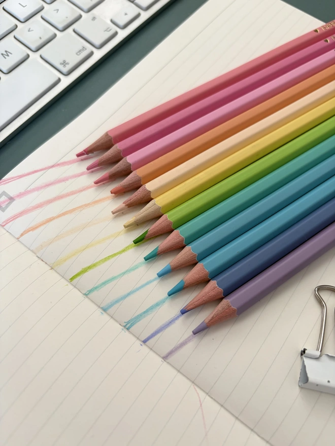 Pastel Colouring Pencils
