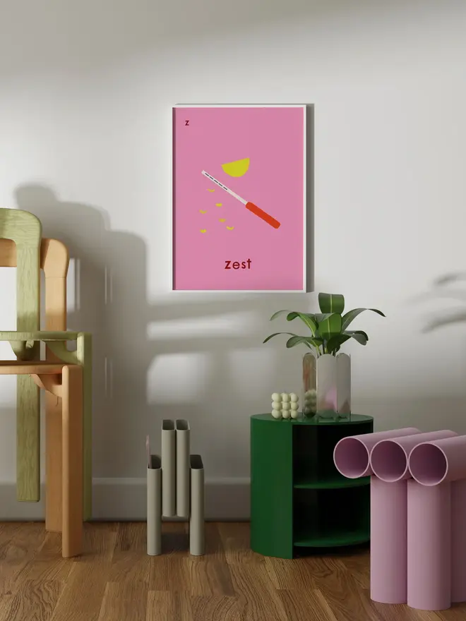 'Zest' Print