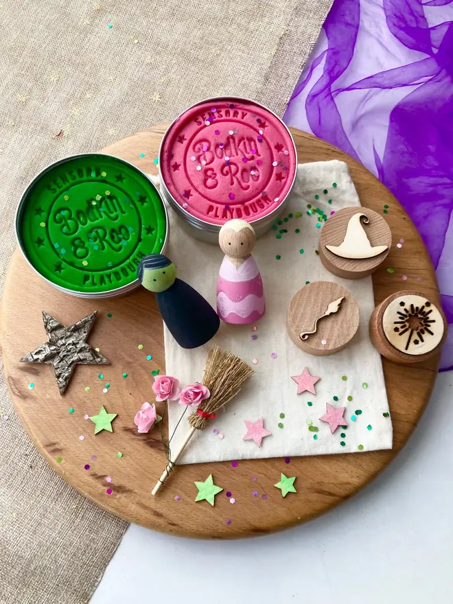 Good Witch And Green Witch Playdough Kit 