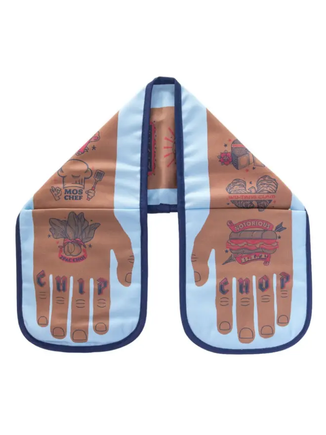 Chip Chop Double Oven Glove, against a white background. 