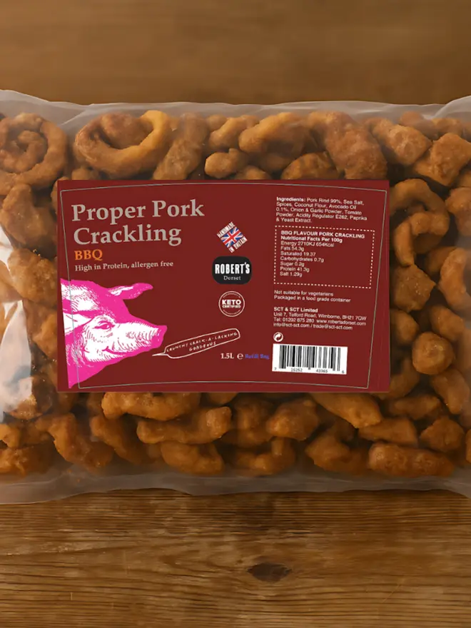 Pork Crackling Refill Bags