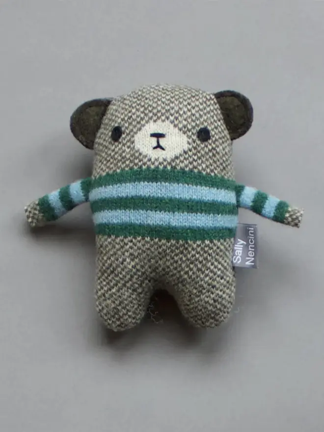 green bear plush