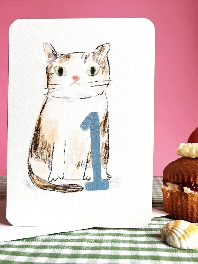 One Today Cats Card