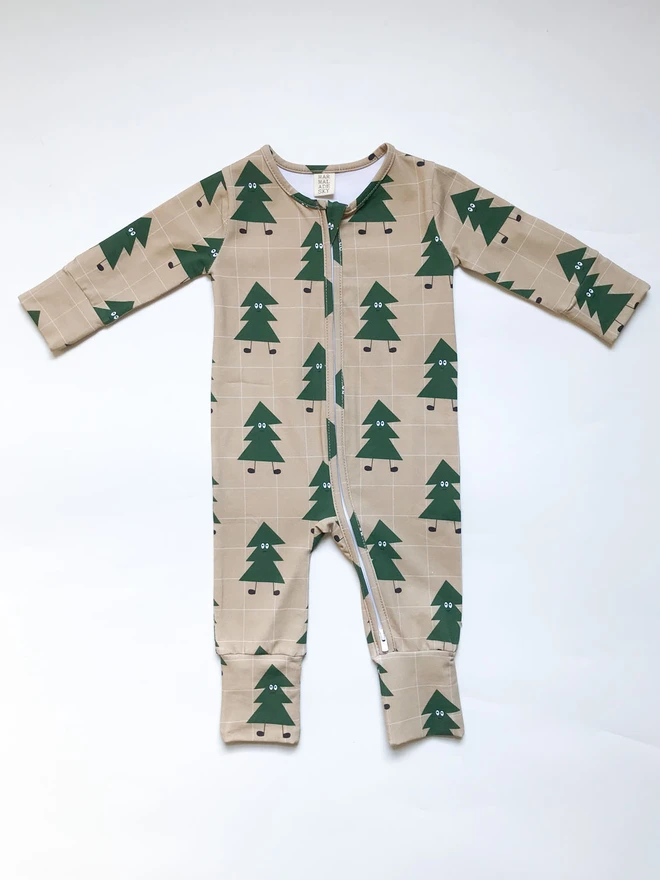 Christmas Dancing Tree Sleepsuit