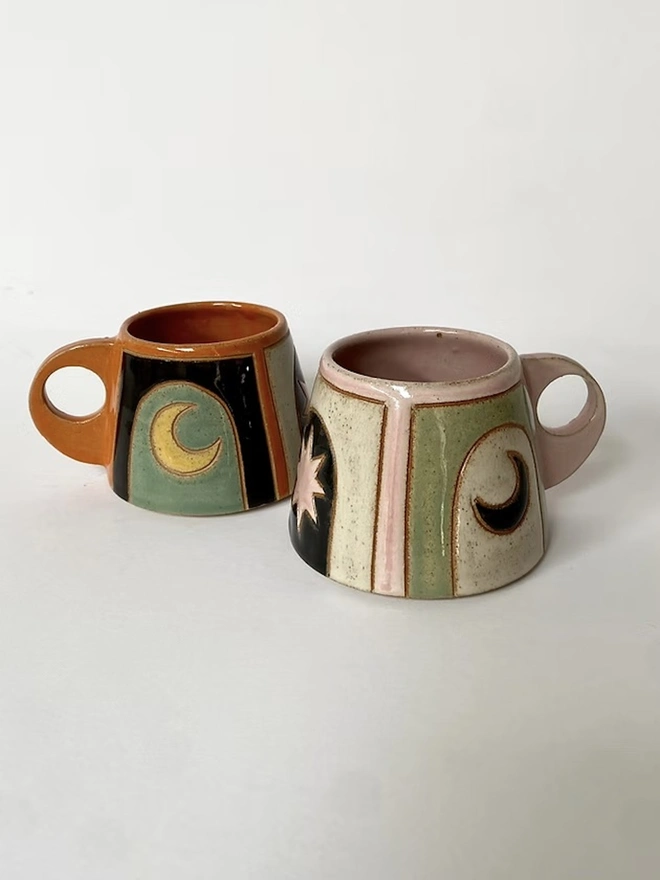 Celeste Cappuccino Cup