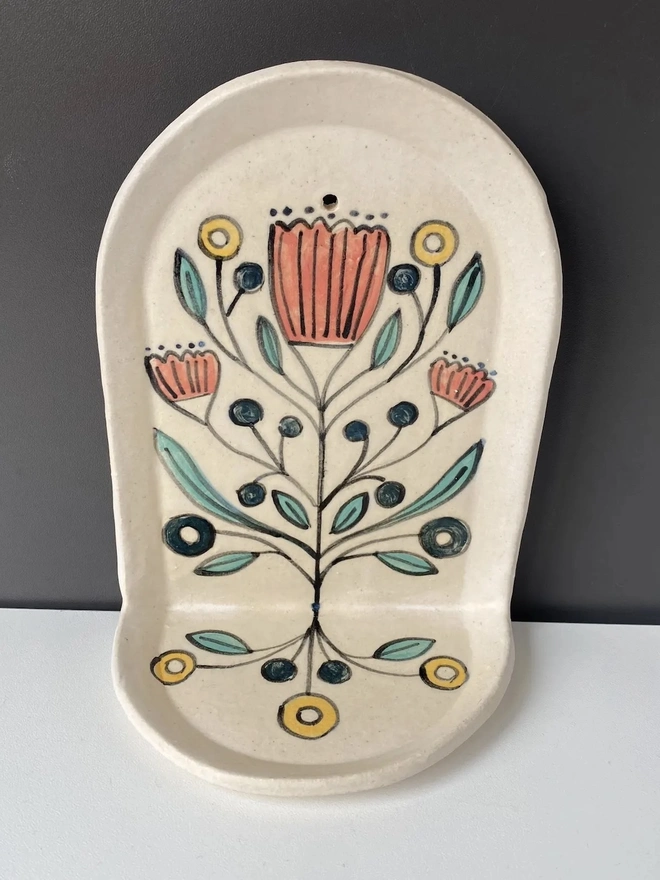 Handmade Flower Candle Holder