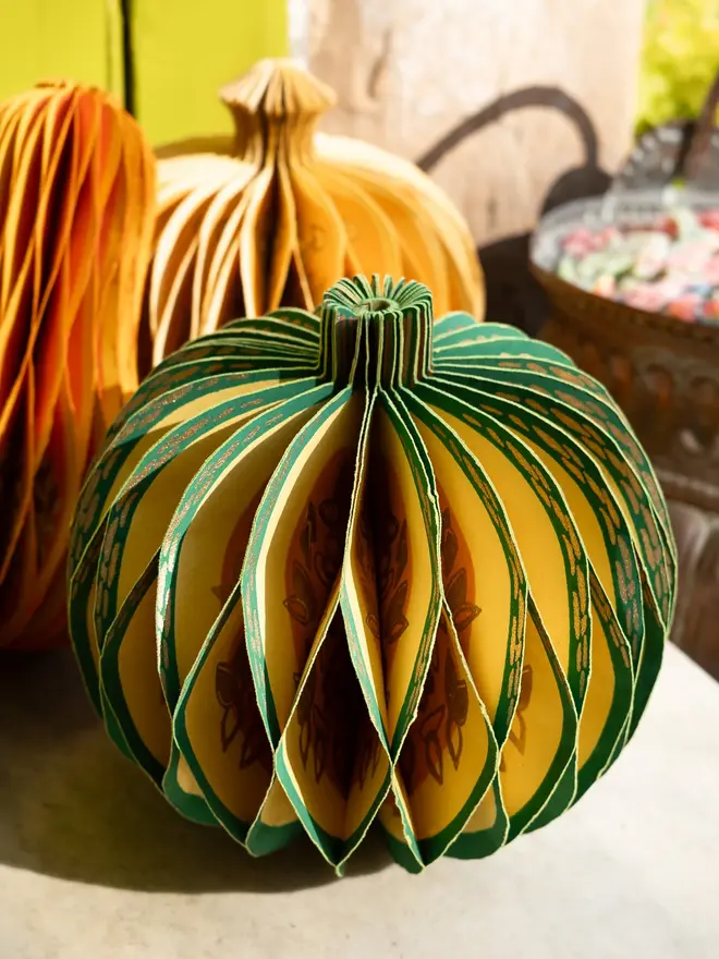 Gourd Honeycomb Ornament (Set Of 6)