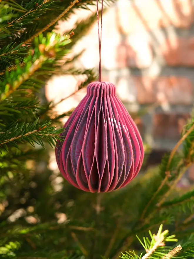 Fig Honeycomb Ornament (Set Of 6)