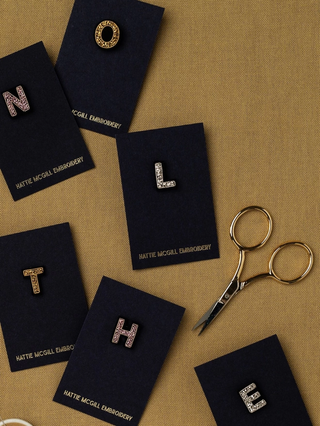 Letter Pins - Multiple