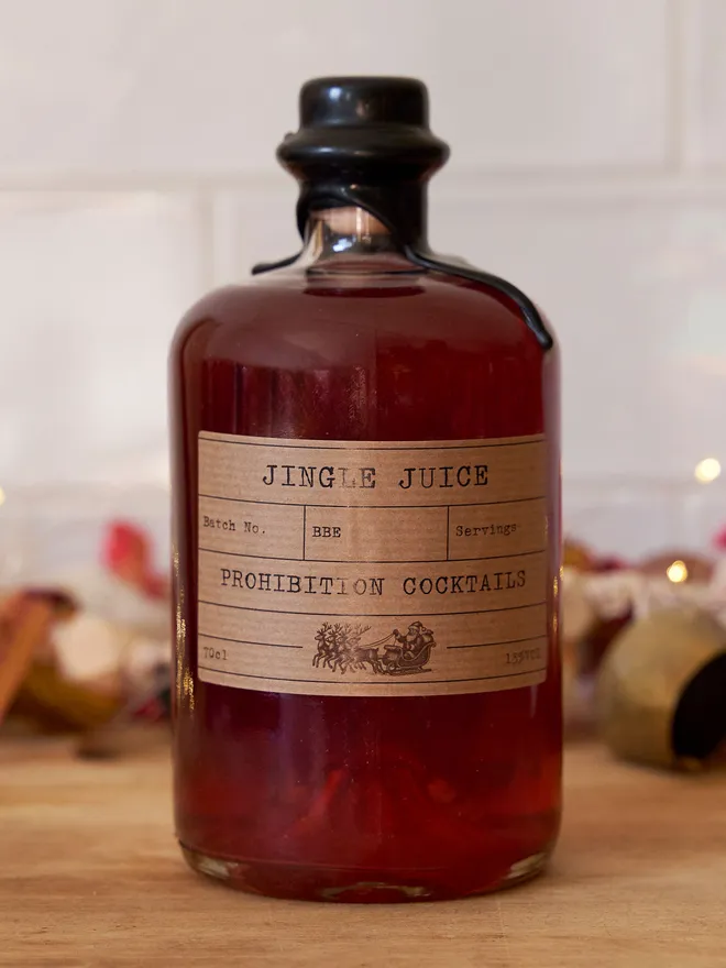 Jingle juice bottled cocktail