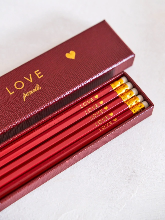 'Love' Pencil Box