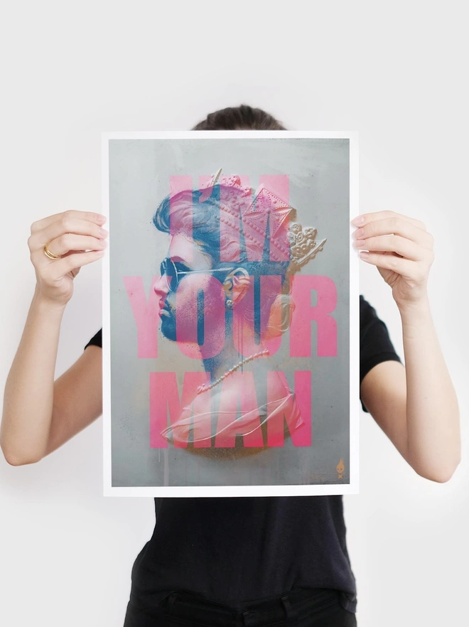 'I'm Your Man' George Michael Art Print