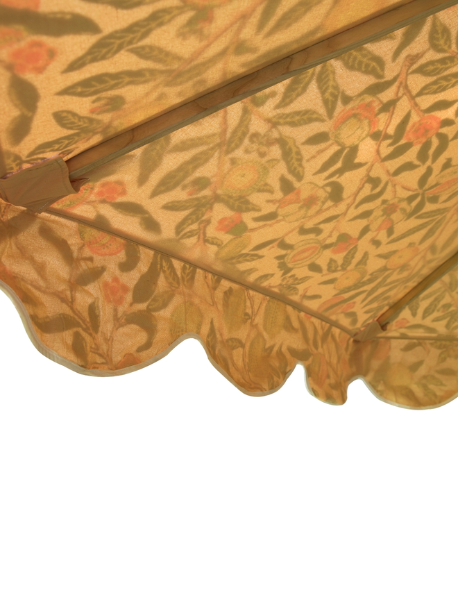 Patterned Octagonal Garden Parasol