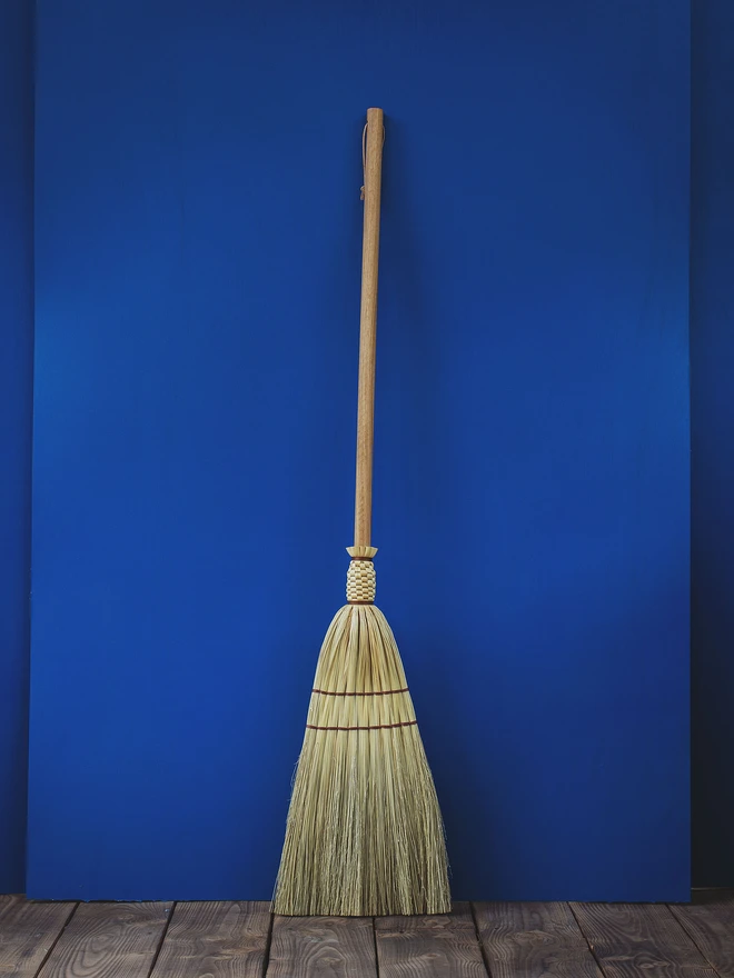 Handmade farmhouse broom