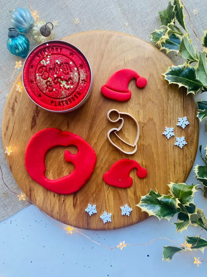 Santa Playdough Stocking Filler Set
