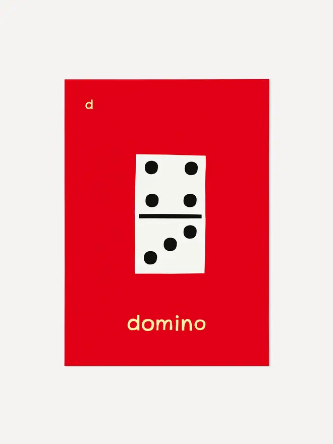 'Domino' Print