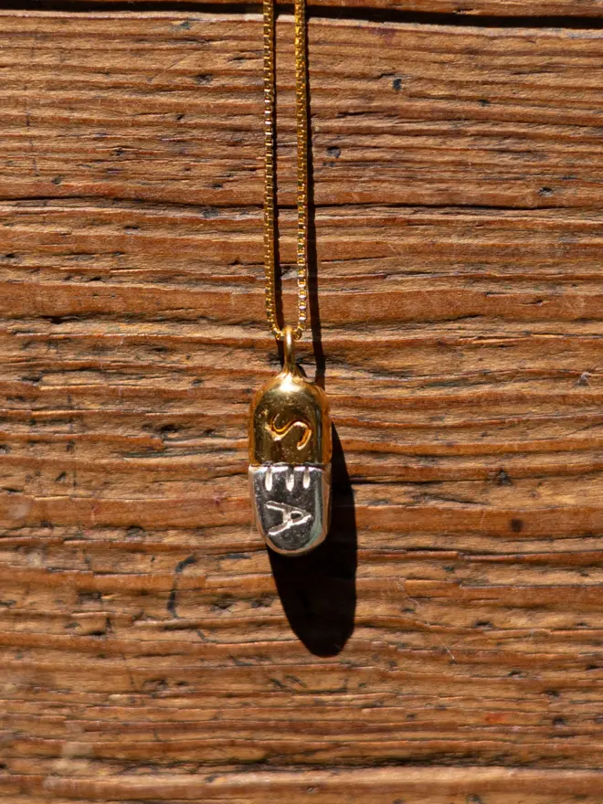 Sea Pill Necklace