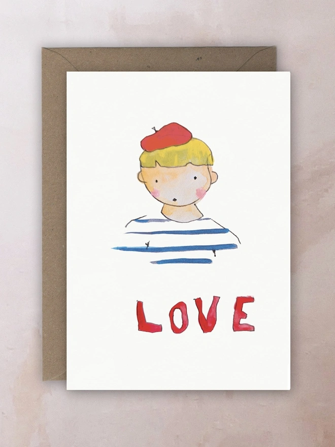 'Love Boy' Card