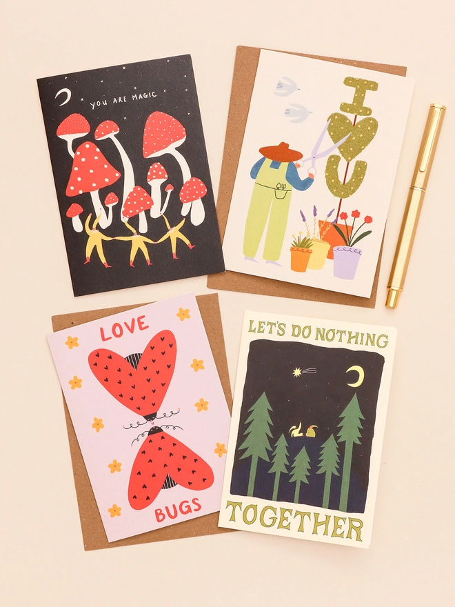 'Love Bugs' Love Card