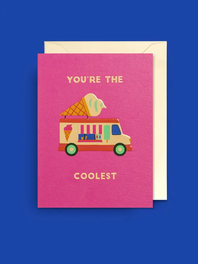 'You're The Coolest' Mini Card