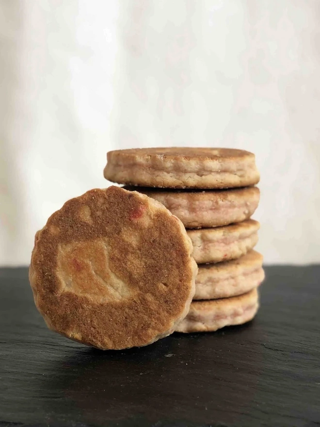Cherry Bakewell Welsh Cakes