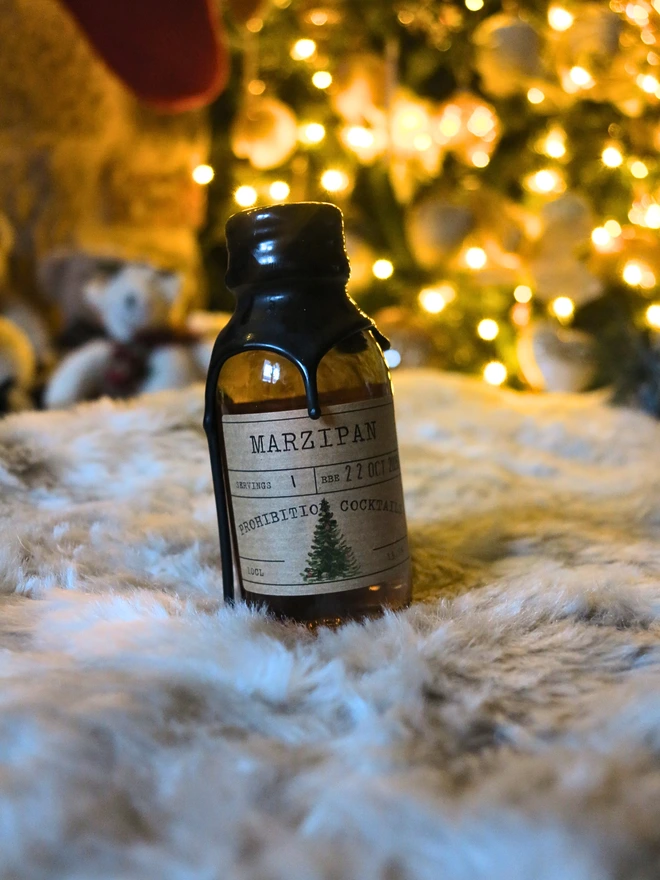 Marzipan Old Fashioned Inspired Bottled Cocktail