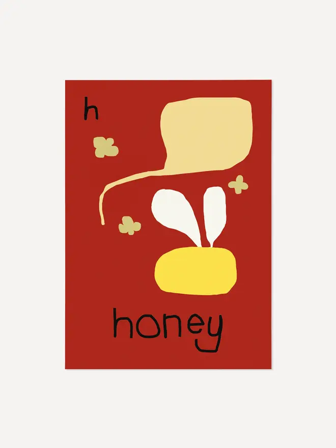 'Honey' Print