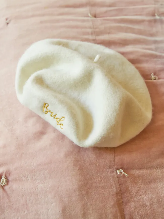 'Bride' Wool Beret