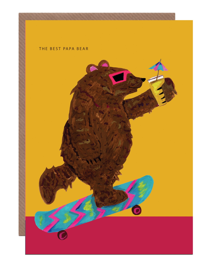 Papa bear Father's Day card