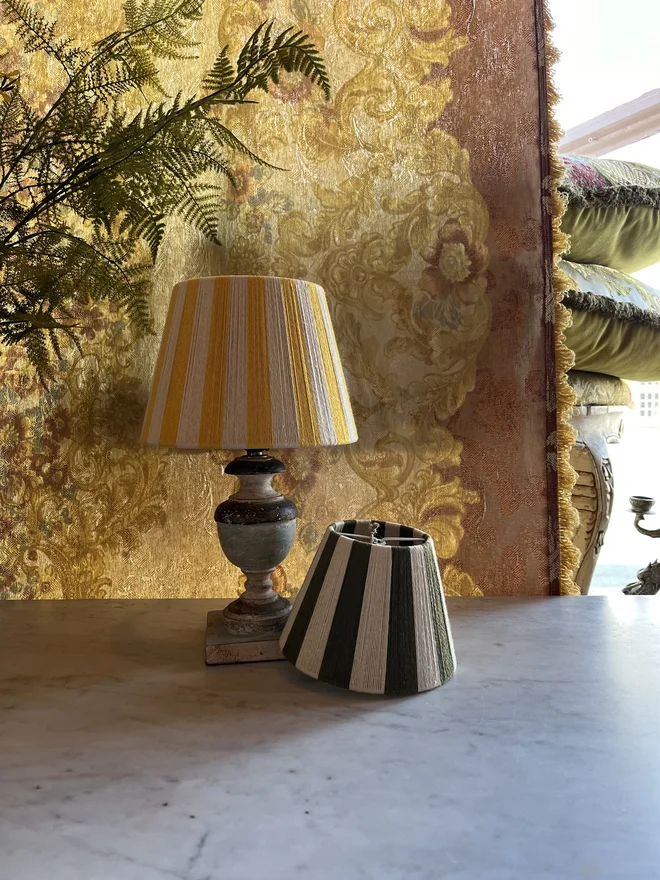 Daffodil The Yellow Stripe String Lampshade