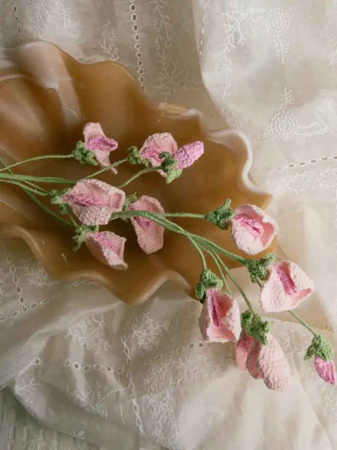 The Way to You Crochet Flower Sweet Pea