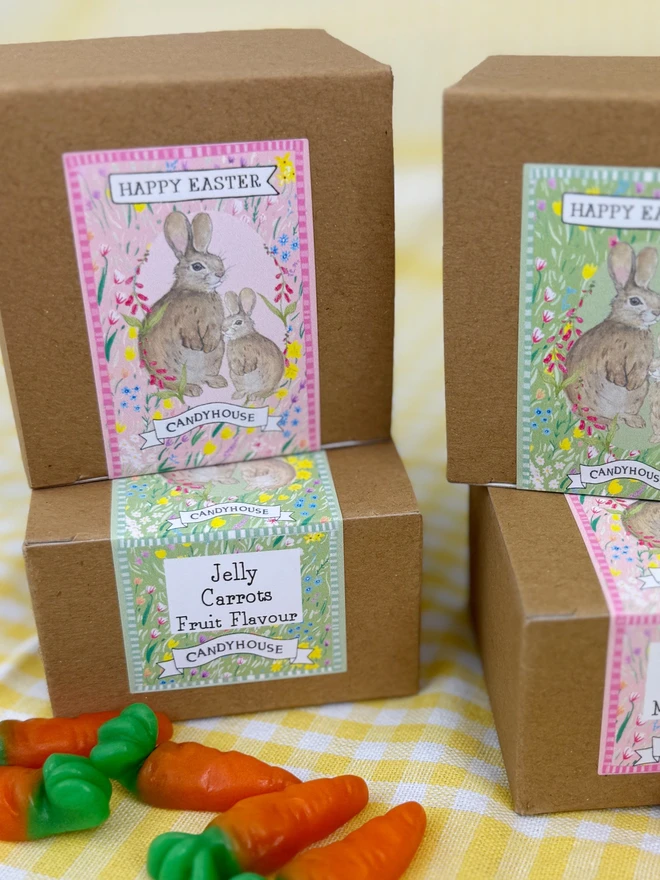 Easter Carrot And Egg Snack Box Candyhouse