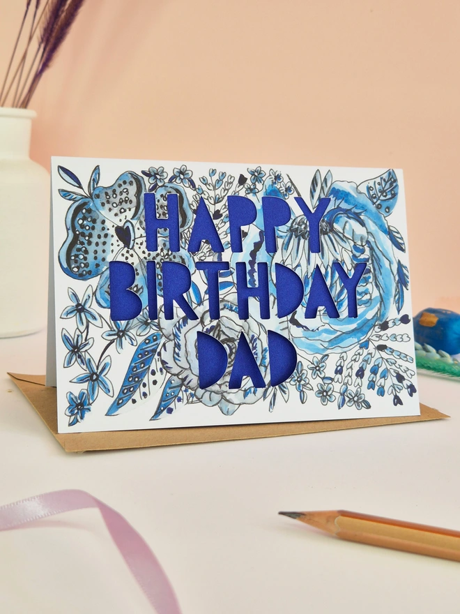 Happy Birthday Dad Card