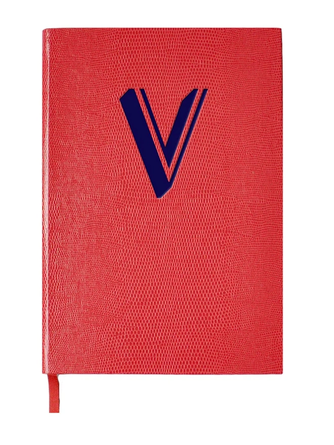 'V' Alphabet Notebook