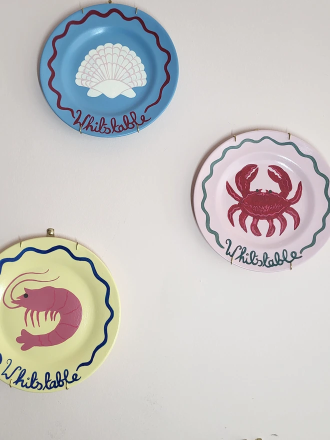 Personalised Seaside Wall Plate
