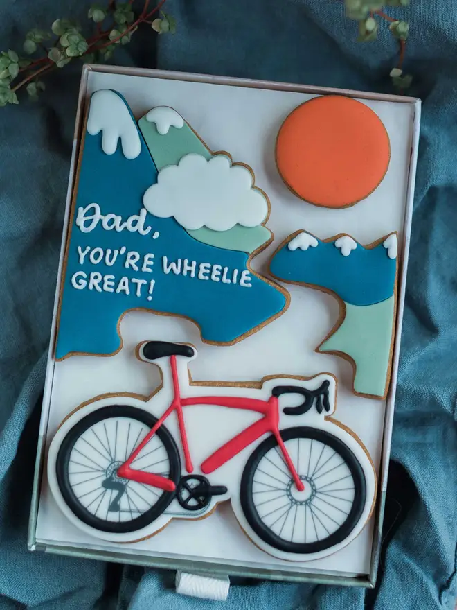 Personalised bicycle gift