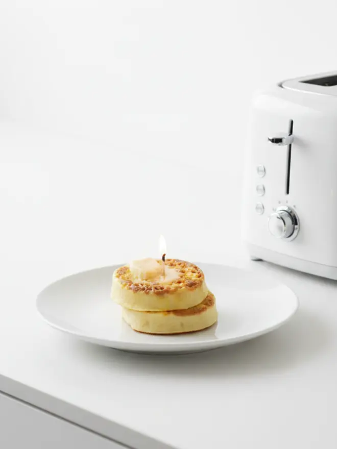 CRUMPET CANDLE 