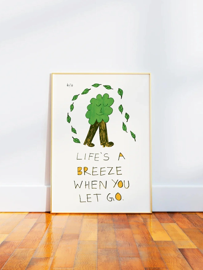 'Life's A Breeze' Print 
