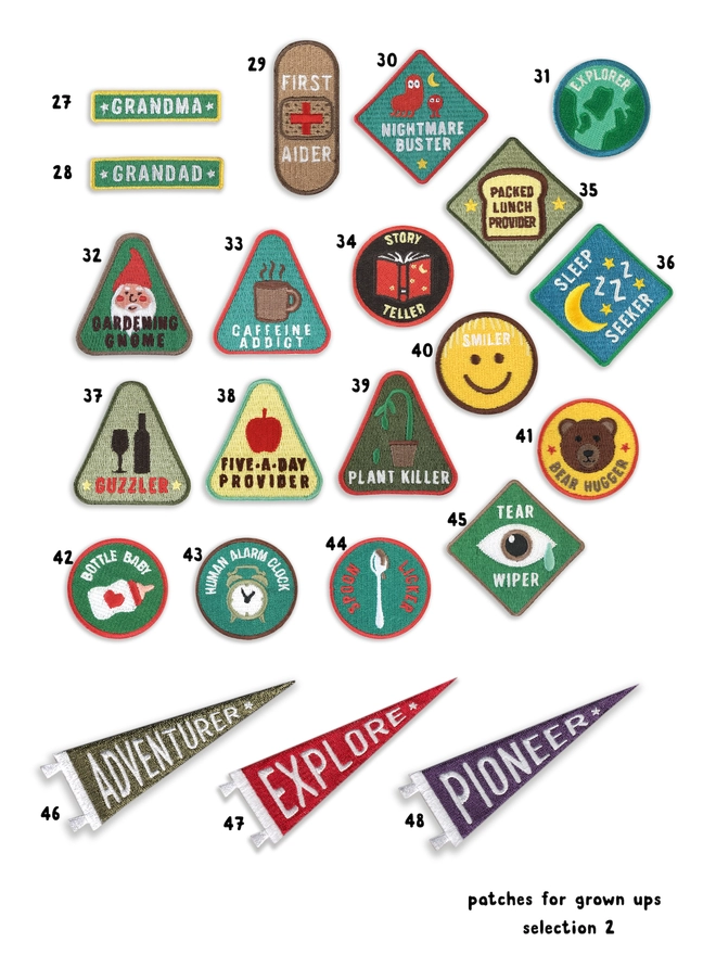 Merit Patch Selection Choice Mims & Family