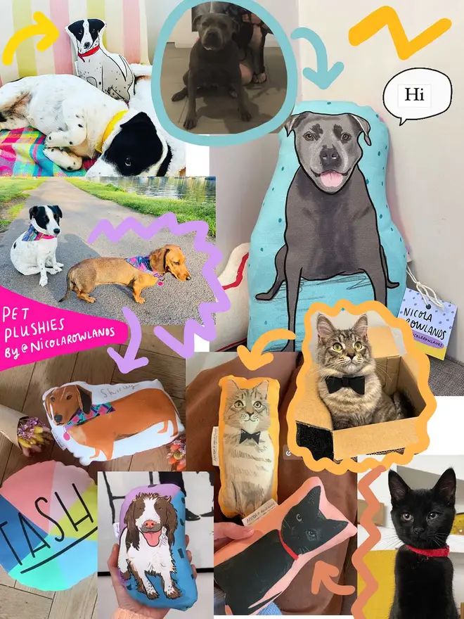 See a photo of your pet get magically made into a lovely keepsake