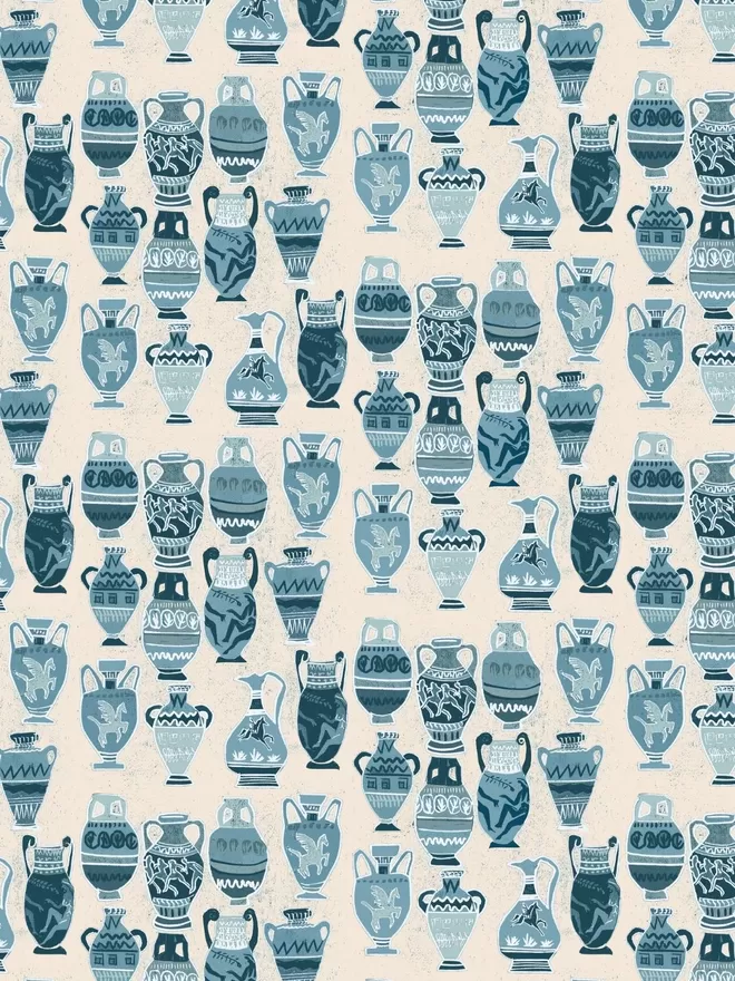 muggle of jugs  wallpaper pattern
