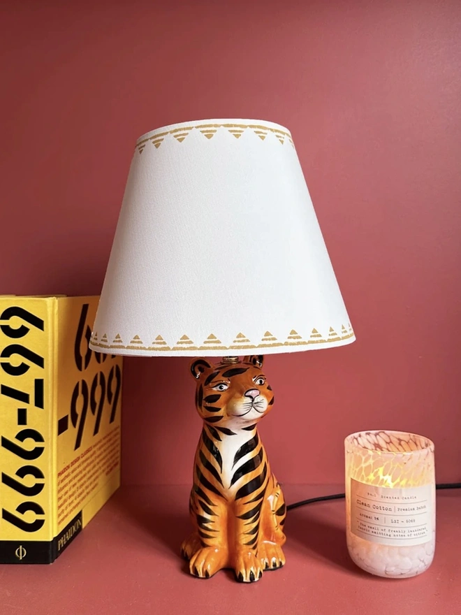 Lined Trigon Lampshade