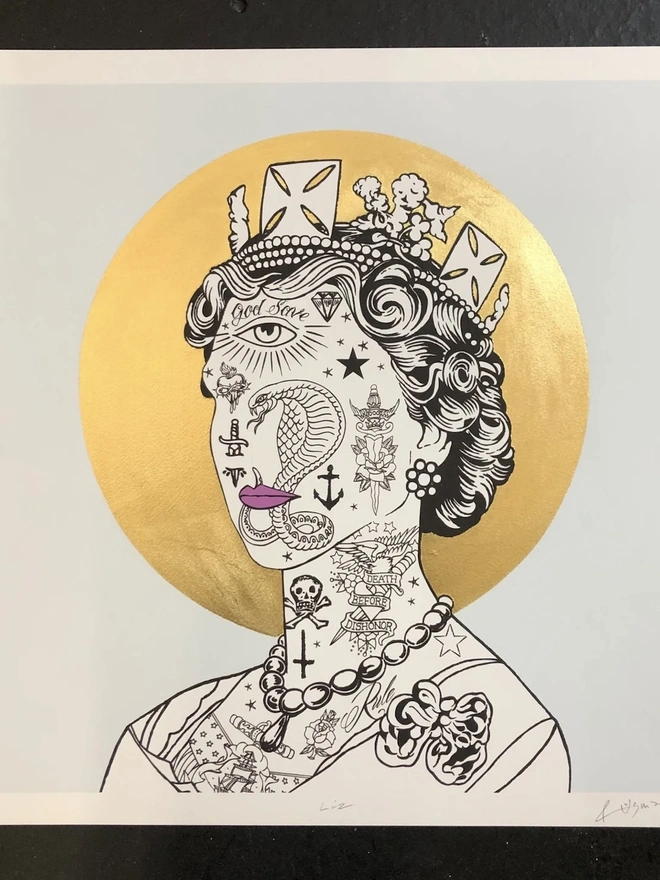 Liz Queeny Blue Print